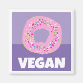 Vegan Donut Magnet (Vorne)