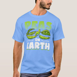 Vegan Erbsen auf Erden Gewitter Vegetarier Vegan f T-Shirt