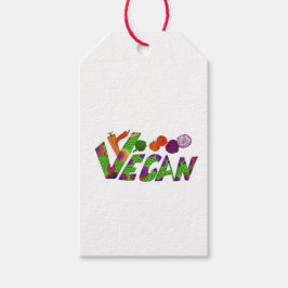 Vegan farbig geschenkanhänger