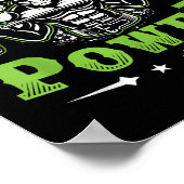 Vegan Fitness Workout I'm Vegan Wer  Poster (Ecke)