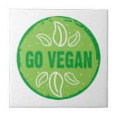 Vegan Fliese (Vorderseite)