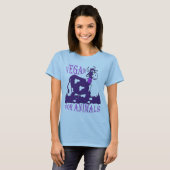 VEGAN FOR ANIMALS - 01w T-Shirt (Vorne ganz)