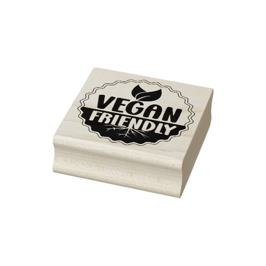 Vegan freundlich gummistempel (Stempel)