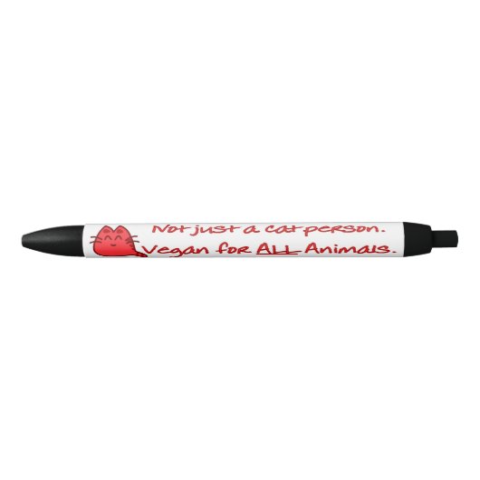 Vegan für allen Stift (Vorderseite)