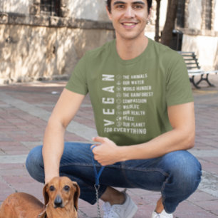 Vegan Für Alles Pflanzenbasierte Ernährung   T-Shirt