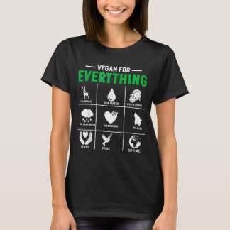 Vegan für alles - vegan vegetarisch T-Shirt