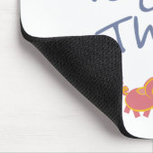 Vegan für Tiere Mousepad (Ecke)