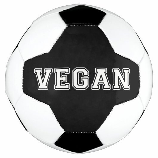 Vegan Fußball (Vorderseite)