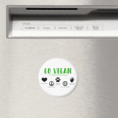 Vegan gehen magnet (In Situ (Geschirrspüler))