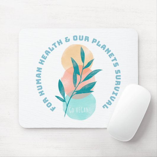 Vegan gehen mousepad (Mit Mouse)