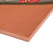 Vegan gehen schneidebrett (Ecke)