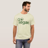 Vegan gehen T-Shirt (Vorne ganz)