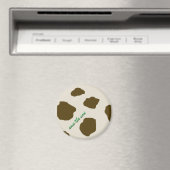 Vegan GERETTET Magnet (In Situ (Geschirrspüler))