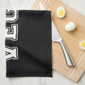 Vegan Geschirrtuch (Viertel Falte)