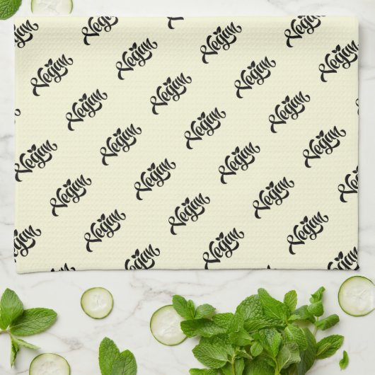 Vegan Geschirrtuch (Gefaltet)