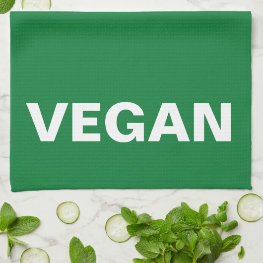 VEGAN GESCHIRRTUCH (Gefaltet)