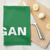 VEGAN GESCHIRRTUCH (Viertel Falte)