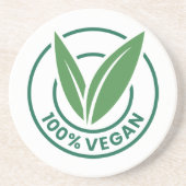Vegan Getränkeuntersetzer (Vorne)