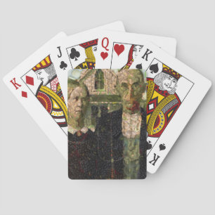 Vegan Gothic Feine Kunst Spoof Spielkarten