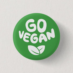 Vegan grün button