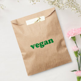 Vegan-grün-weiß-Geschenk Geschenktütchen