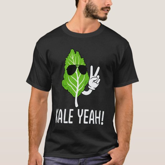 Vegan - Grünkohl Ja T-Shirt (Vorderseite)