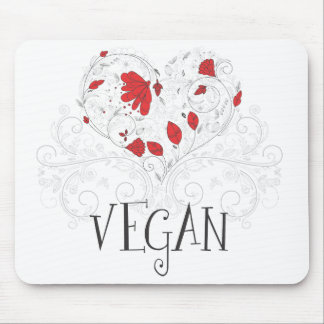 Vegan - Herz Mousepad