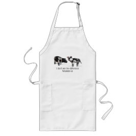 Vegan - ich sehe nicht den Unterschied Lange Schürze