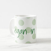 Vegan in meinem Soul Kaffeetasse (Vorderseite Links)
