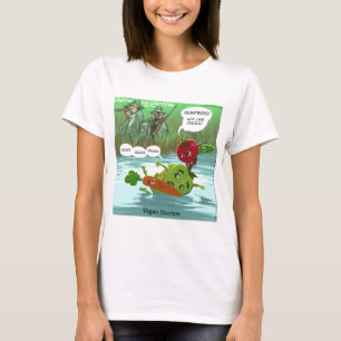 Vegan Jäger Funny T-Shirt