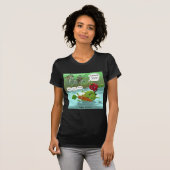 Vegan Jäger Funny T-Shirt (Vorne ganz)