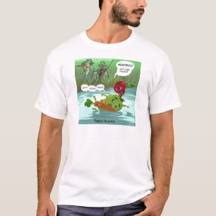 Vegan Jäger Funny T-Shirt