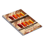 Vegan Juice Foto Nutritionist Notes Personalisiert Notizblock (Rechte Seite)
