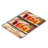 Vegan Juice Foto Nutritionist Notes Personalisiert Notizblock (Linke Seite)