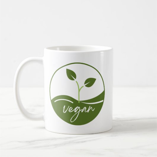 Vegan Kaffeetasse (Links)
