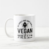 Vegan kaum, Milk the Almonds, Funny Vegan Kaffeetasse (Links)