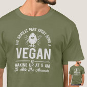 Vegan kaum, Milk the Almonds, Vegane Männer T-Shirt