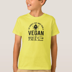 Vegan kaum, Milk the Almonds, Veganer Junge T-Shirt