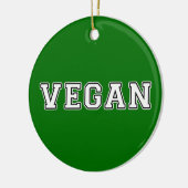 Vegan Keramik Ornament (Links)