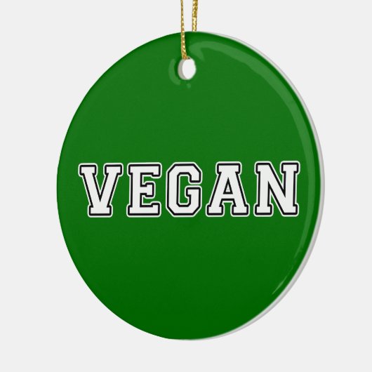 Vegan Keramik Ornament (Links)