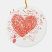 Vegan Keramikornament (Vorne)