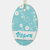 Vegan Keramikornament (Links)