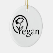 Vegan Keramikornament (Rechts)