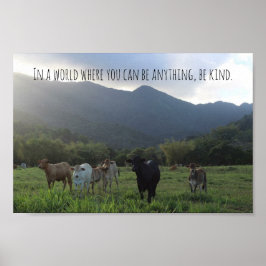 Vegan-Kindness-Poster Poster