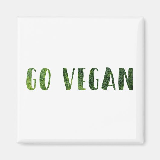 Vegan Magnet (Vorne)