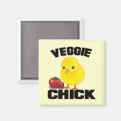 Vegan Magnet (Vorderseite/Rückseite)