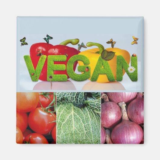 Vegan Magnet (Vorne)