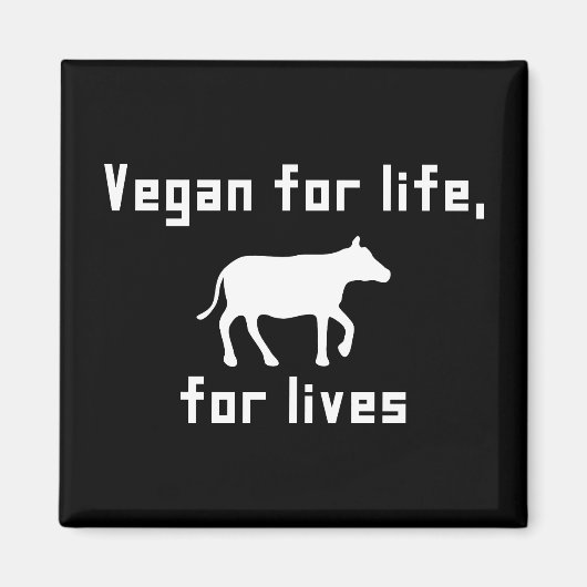 Vegan Magnet (Vorne)
