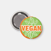 Vegan Magnet (Vorderseite/Rückseite)