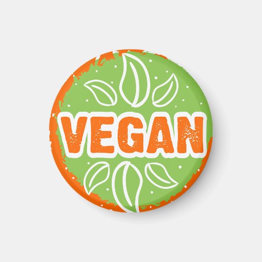 Vegan Magnet (Vorne)